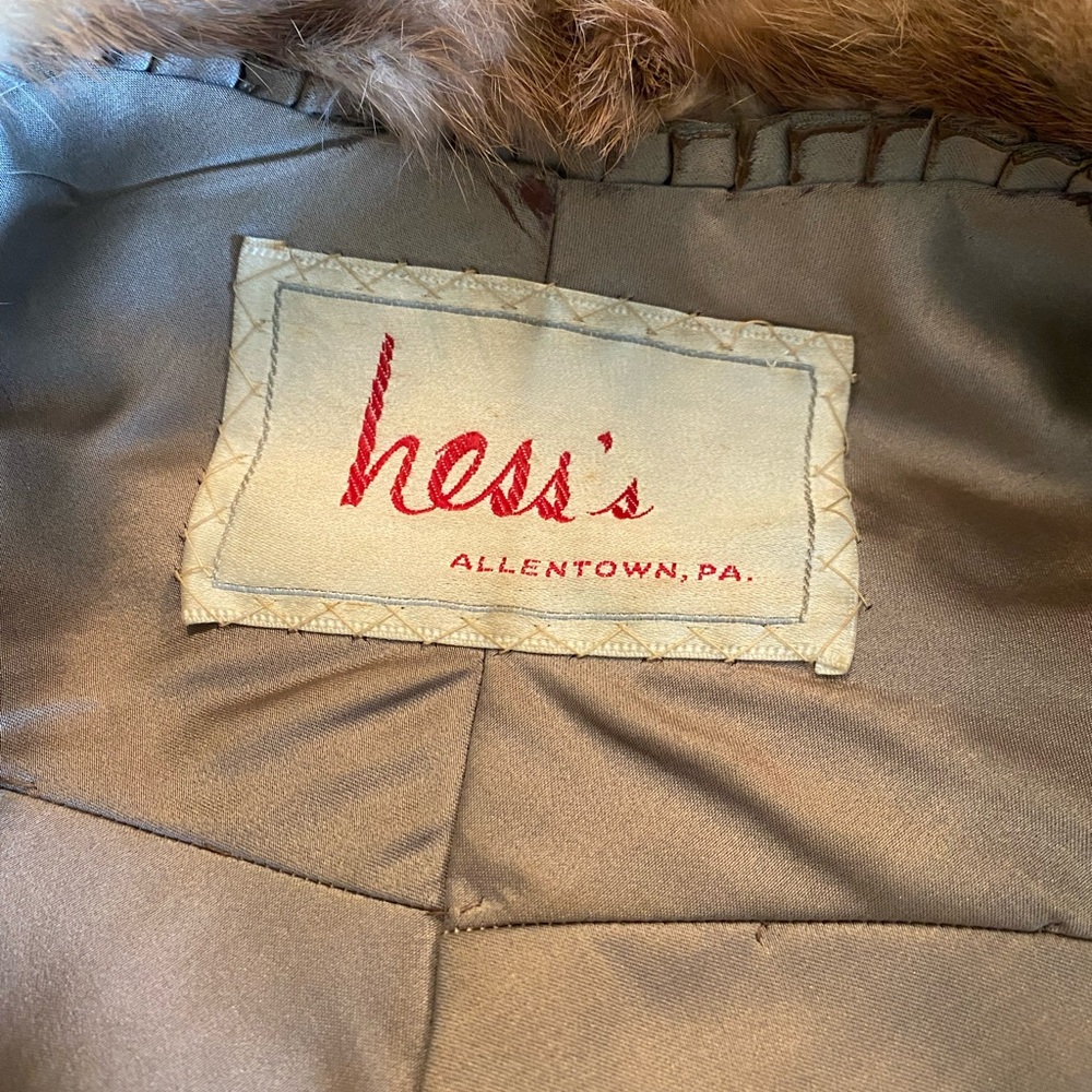 Vintage Genuine MINK Shawl - Picture 5 of 5